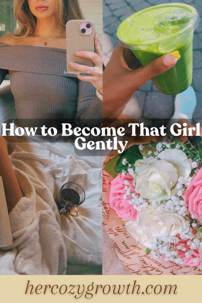 Soft glow up habits and cozy daily routines that support self-care, balance and intentional living.