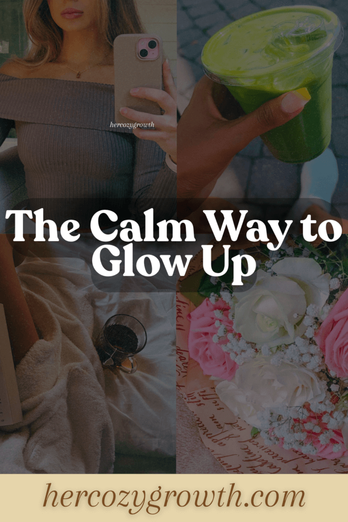 Calm productivity ande gentle routines for women who want to glow up without pressure or burnout.