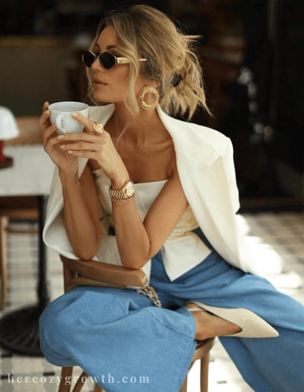 rich mindset successful woman aesthetic