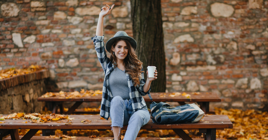 fall bucket list ideas cozy autumn woman in nature