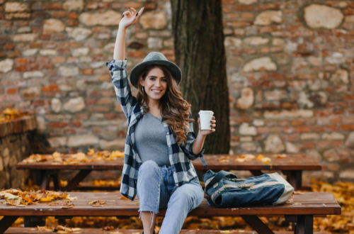 fall bucket list ideas cozy autumn woman in nature