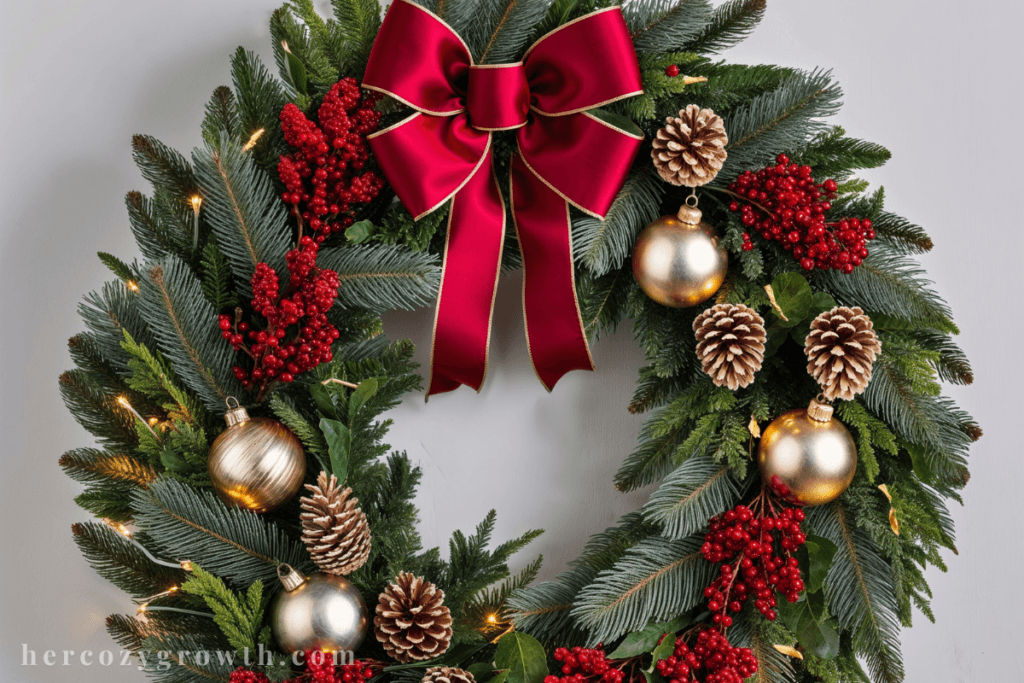 winter craft night ideas winter wreath making evergreen