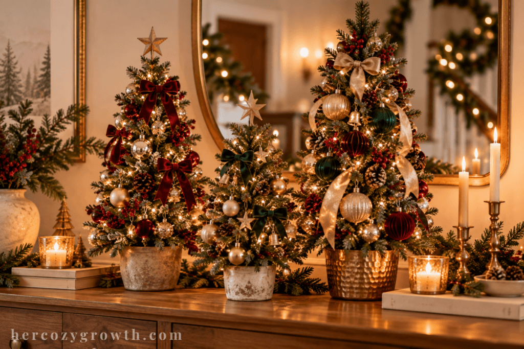 Small tabletop christmas tree ideas for apartments